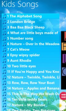 Songs for Kids Screenshot Image