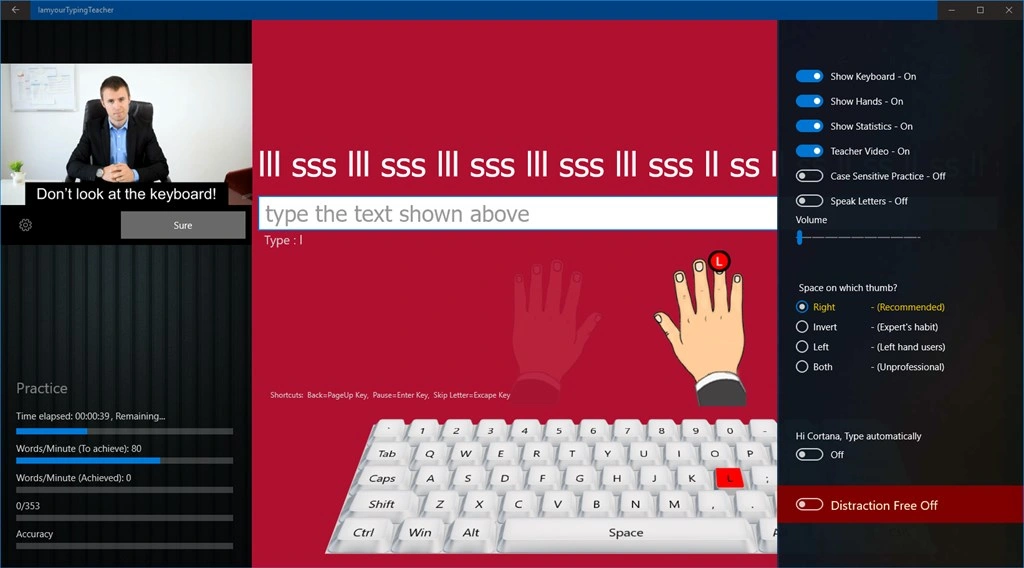 Learn Typing With Jhon Screenshot Image #4
