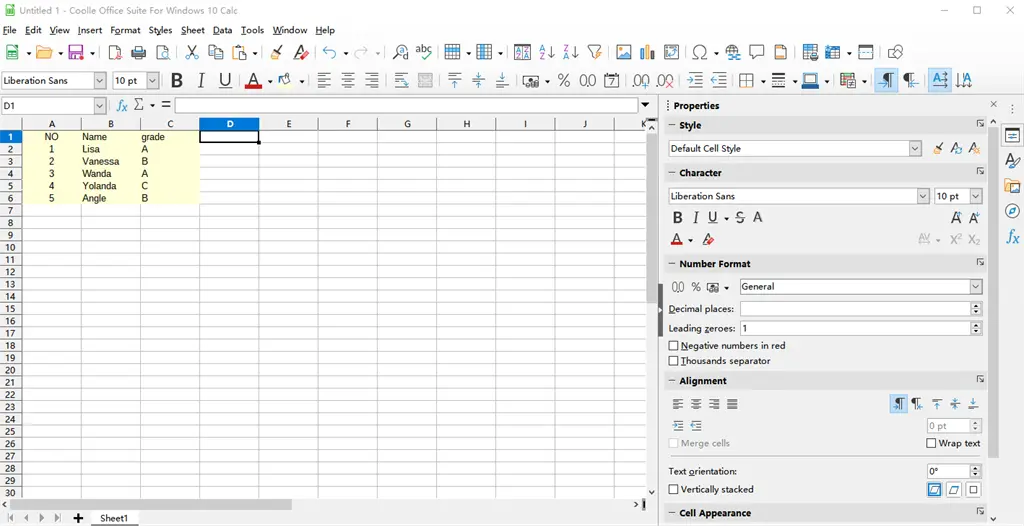 Coolle Office Suite Screenshot Image