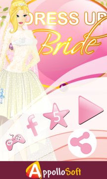 Bride Dress Up Screenshot Image