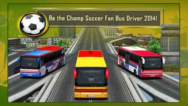 Soccer Fan Bus Driver 3D Screenshot Image