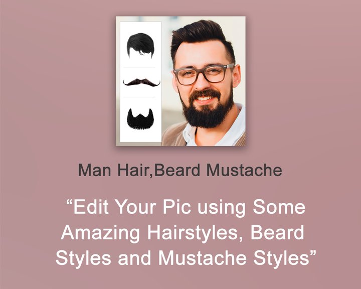 Man Hair Mustache Beard Style Image