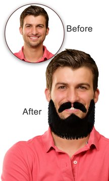 Man Hair Mustache Beard Style Screenshot Image