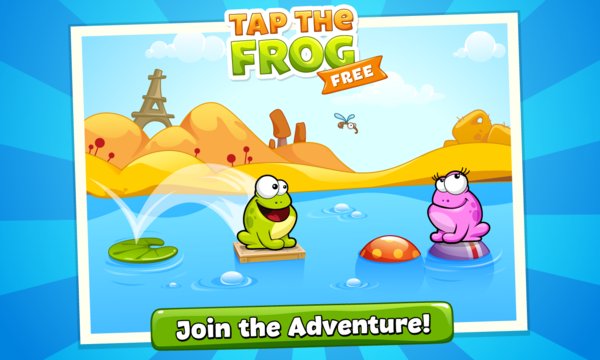 Tap The Frog Screenshot Image