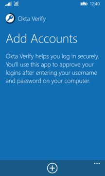 Okta Verify Screenshot Image