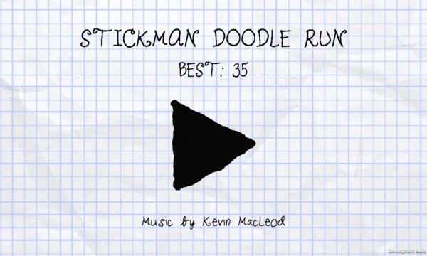 Stickman Doodle Run Screenshot Image