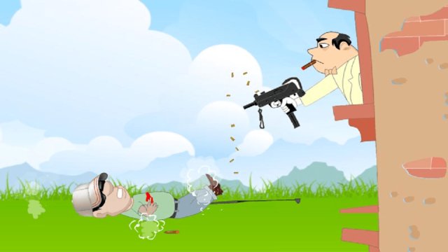 Golf VS Gun Screenshot Image