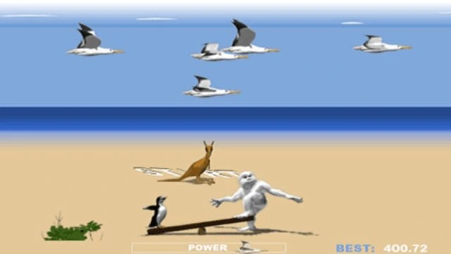 Let Penguin Flying Screenshot Image