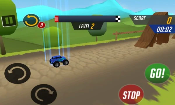 Monster Car: Stunt Challenge Screenshot Image