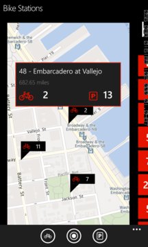 Bike Stations Screenshot Image