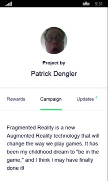 Fragmented Reality App Screenshot 2