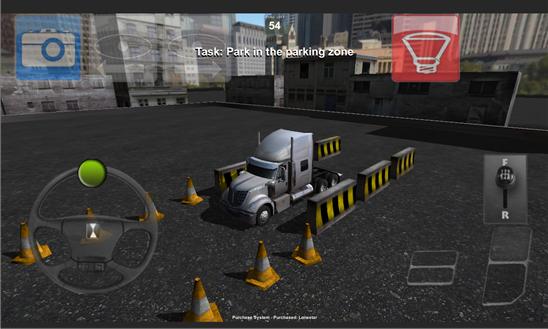 Parking Truck Deluxe Screenshot Image