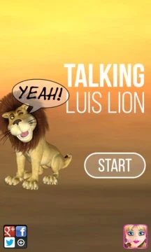 Talking Luis Lion Screenshot Image