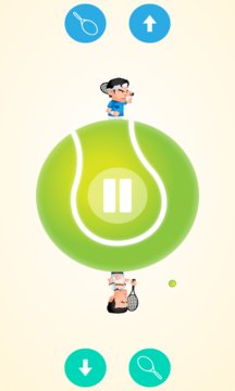 Circular Tennis Screenshot Image