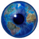World Eye Icon Image