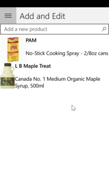 The Ungrocery List Screenshot Image