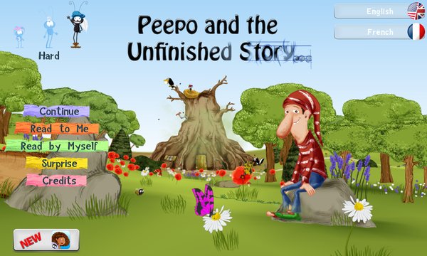 Peepo and the Unfinished Story Screenshot Image