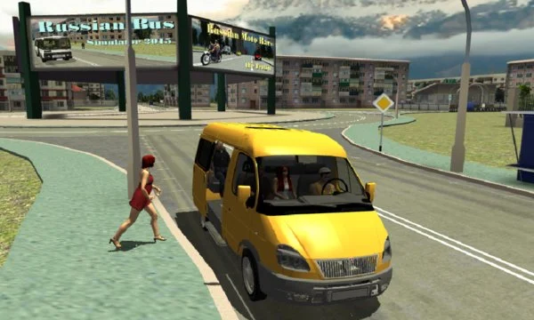 Russian Minibus Simulator 3D Screenshot Image