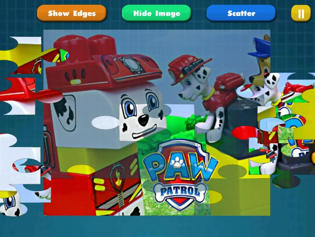 Paw Puppy Patrol Jigsaw Puzzle Screenshot Image #1
