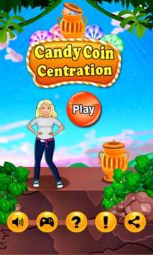 Candy Coin Centration Screenshot Image