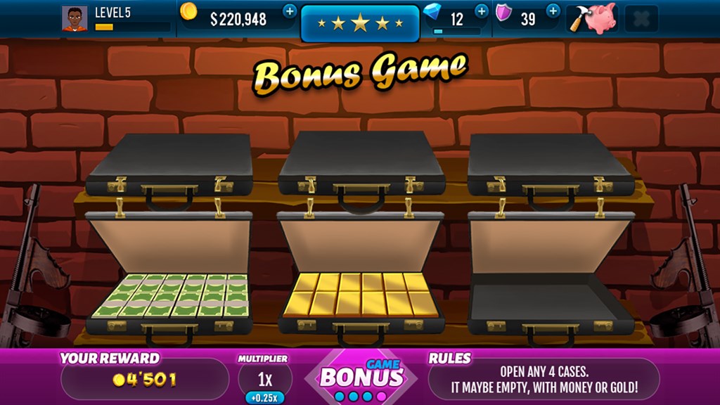 Mafioso Casino Slot Screenshot Image #4