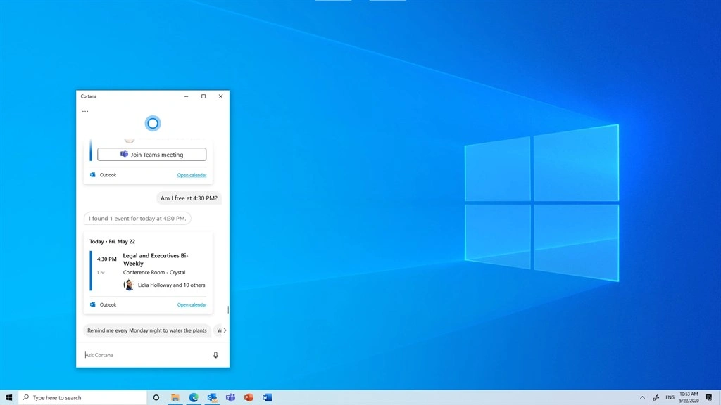 Cortana Screenshot Image #10
