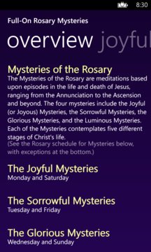 Full-On Rosary Mysteries