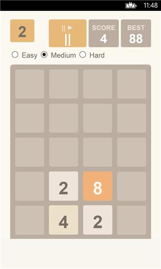 2048 Tetris Screenshot Image