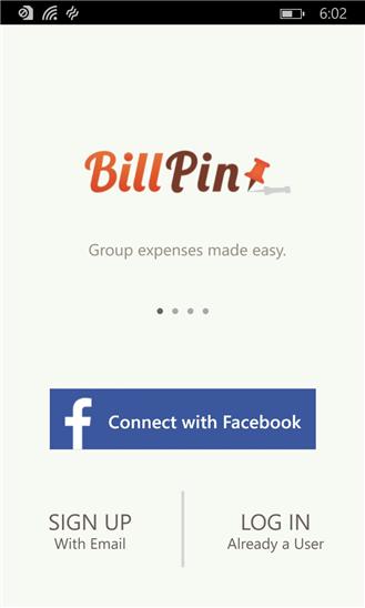 BillPin Screenshot Image