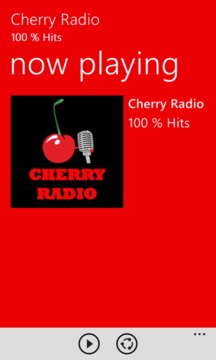 Cherry Radio France Screenshot Image