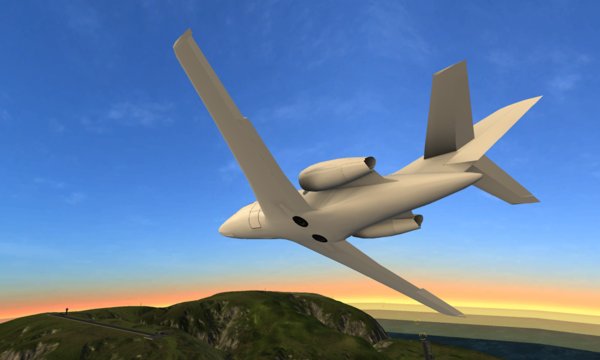 Falcon10 Flight Simulator Screenshot Image