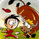 Bull and Matador Icon Image