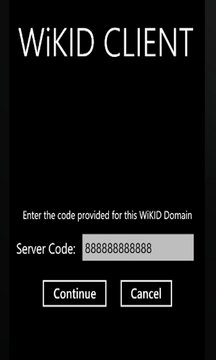 WiKID Client Screenshot Image