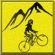 Stickman Bicycle: Mountain Bike Rider Icon Image