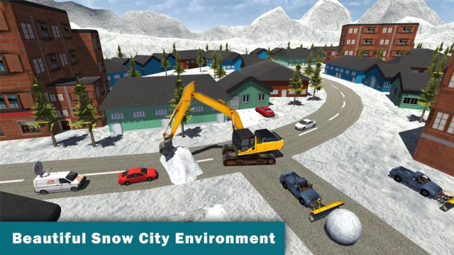 Snow Excavator Simulator 2016