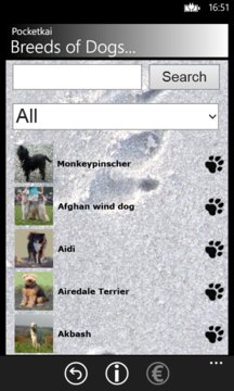 Breeds of Dogs Screenshot Image