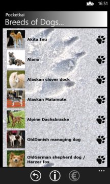 Breeds of Dogs Screenshot Image #2