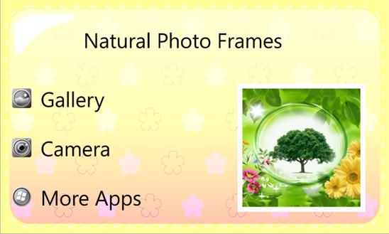 Natural Photo Frames Screenshot Image