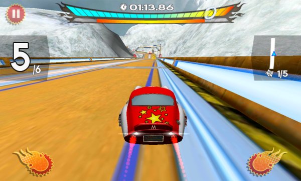 Retro Future Racing Screenshot Image