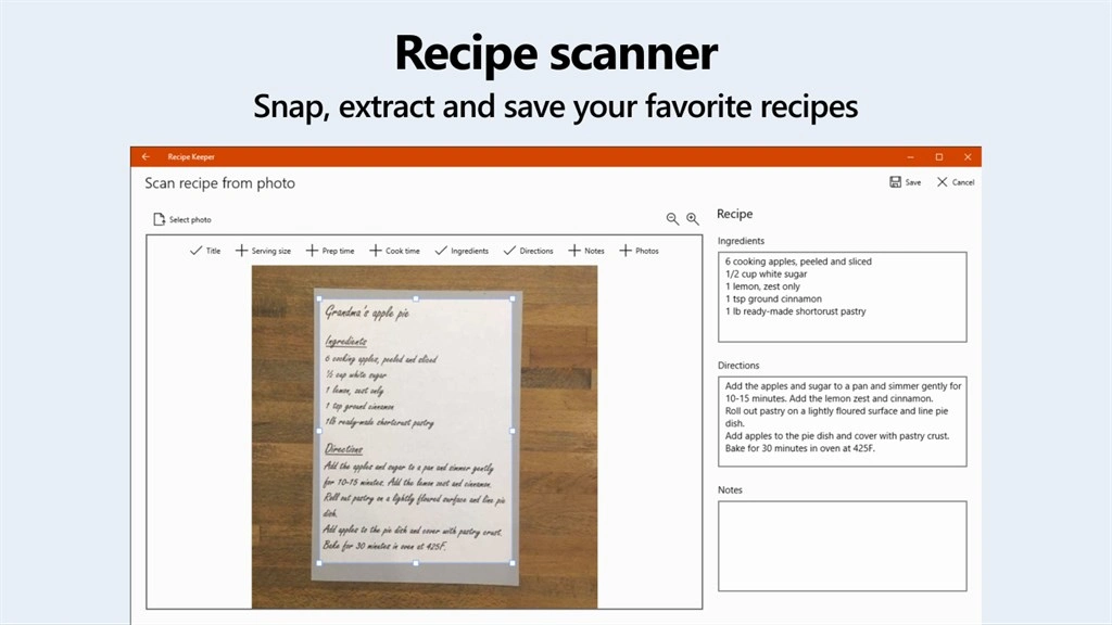 Recipe Keeper Screenshot Image #2