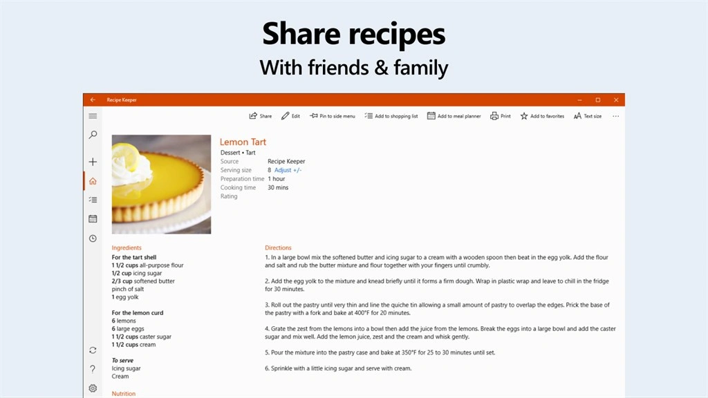 Recipe Keeper Screenshot Image #4