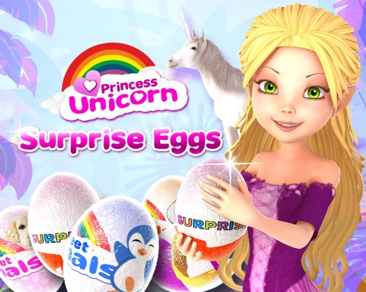 Princess Unicorn Surprise Eggs