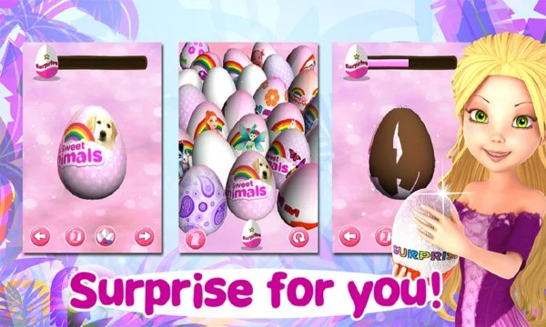 Princess Unicorn Surprise Eggs Screenshot Image