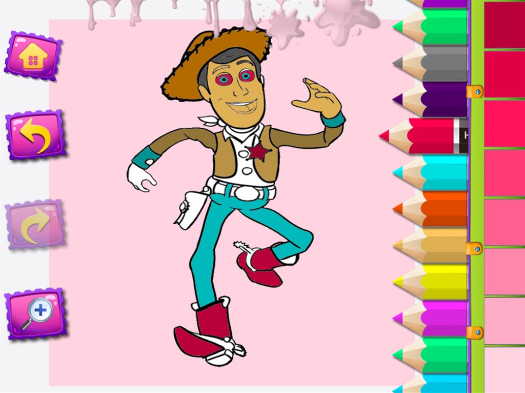 Toy Coloring Story Book Screenshot Image #1