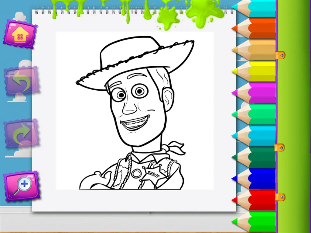 Toy Coloring Story Book Screenshot Image #2