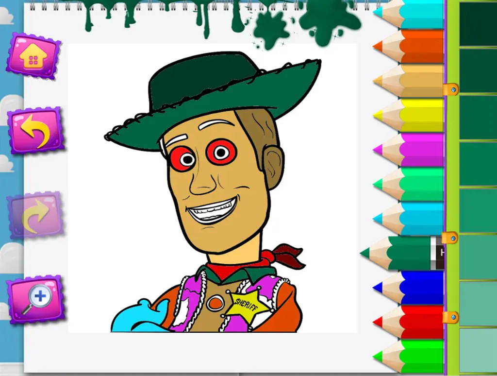 Toy Coloring Story Book Screenshot Image #3
