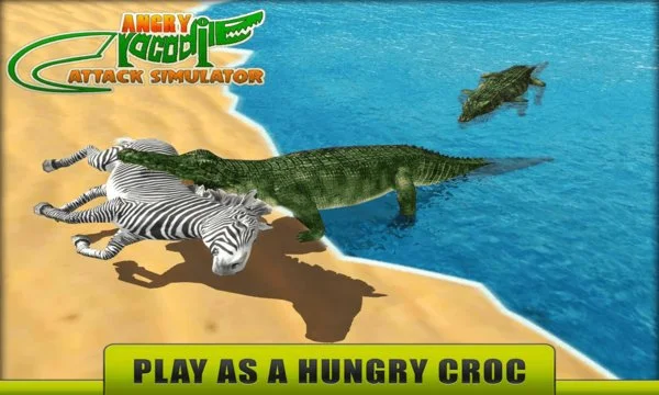 Crocodile Attack Simulator