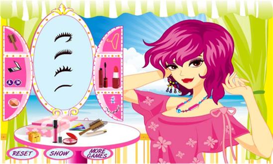 Barbie Makeover Salon Screenshot Image