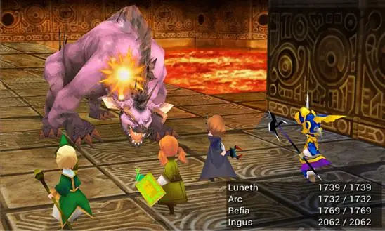 Final Fantasy III Screenshot Image