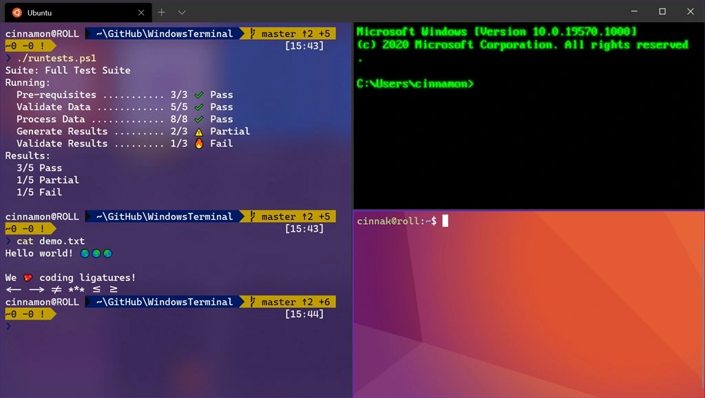 Windows Terminal Preview Screenshot Image #2